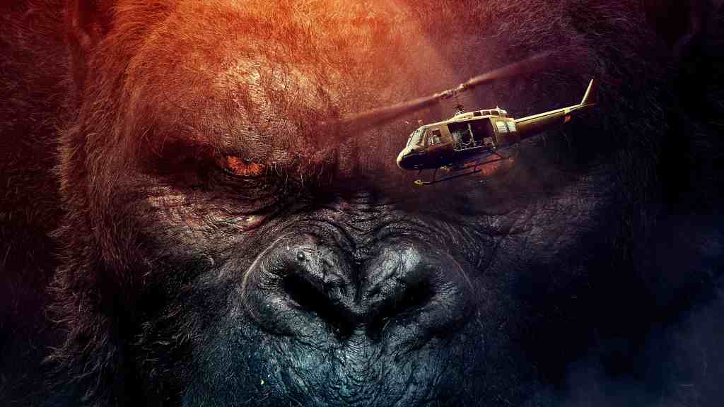 portada de la pelicula en solitario de kong. "Kong: Skull Island