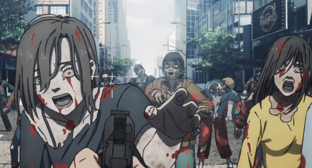 Videojuego en el que Akira mata zombis