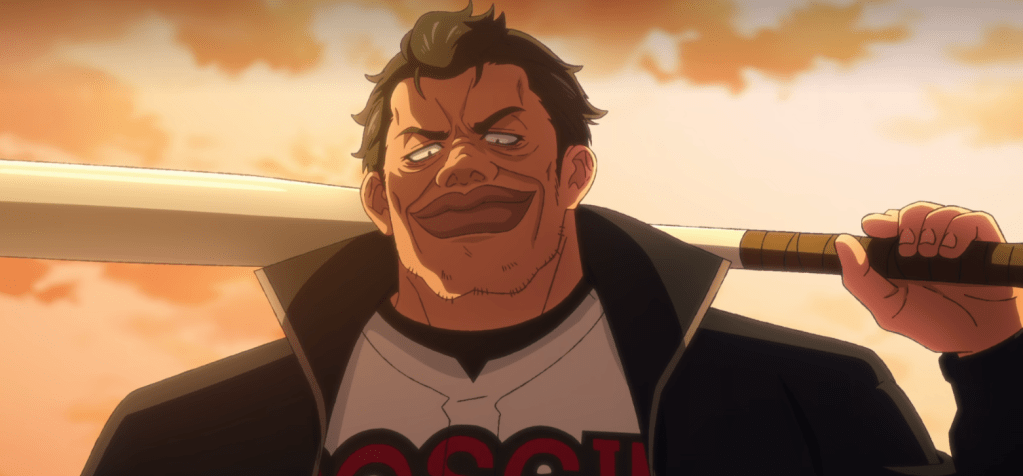 Kosugi, el Antiguo Jefe de Akira. Zom 100 Episodio 6